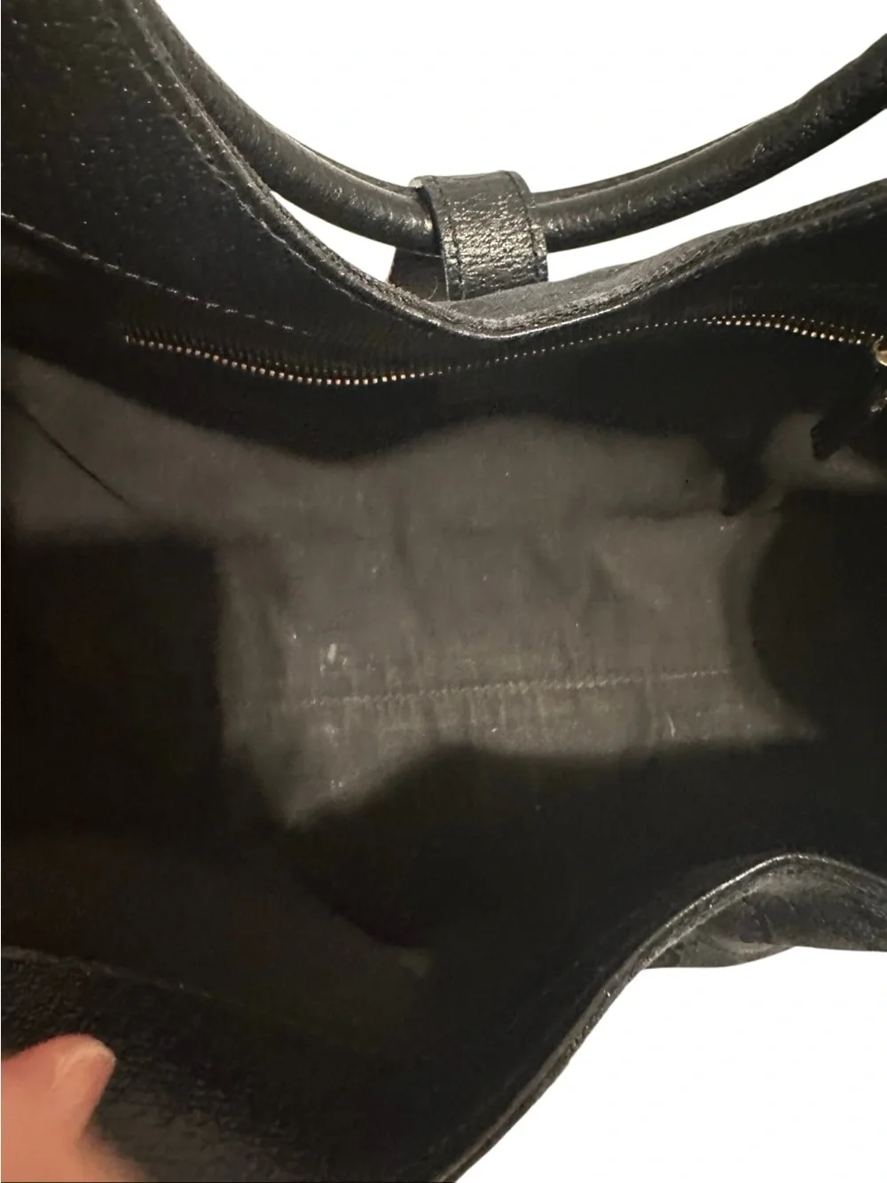 Gucci Black GG Jacquard Jackie Shoulder Bag with Gold Piston Lock - Picture 6 of 14